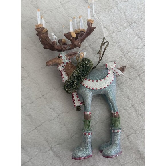 Patience Brewster Krinkles Ornament DASHAWAY DASHER Reindeer 08-30233 w/ box - Picture 6 of 7